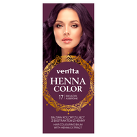 HAIR COLOURING BALM WITH HENNA EXTRACT EGGPLANT NO. 17