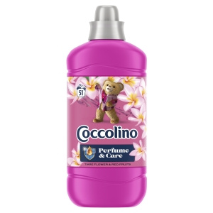 Coccolino Tiare Flower & Red Fruits Płyn do płukania tkanin koncentrat 1275 ml (51 prań)