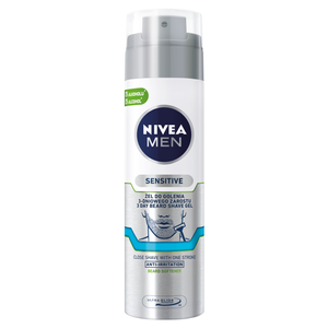Nivea MEN Sensitive ŻEL DO Golenia 3-Dniowego Zarostu 200 ml
