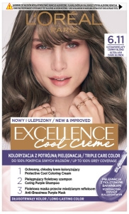 L'Oreal Paris Excellence Cool Creme Haarfarbe 6.11 Ultrakühles Dunkelblond