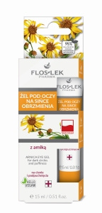 Żel pod oczy na sińce, obrzmienia z arniką 15 ml - Floslek