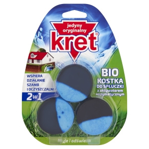 kret Bio flushing block with enzyme activator 150 g (3 x 50 g)