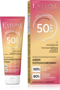 Przeciwzmarszczkowy krem fotoochronny SPF 50