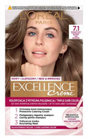 L'Oreal Excellence Creme 7.1 Aschblond | Dauerhafte Haarfarbe L'Oréal Paris