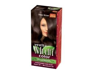 VENITA MULITICOLOR FARBA DO WŁOSÓW BEZ AMONIAKU 4.5 CIEMNY BRĄZ