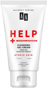 AA Help Atopic Skin Cream-Gel Fragrance-Free Facial Cleansing 150 ml