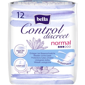 Bella Control Discreet Normal Wkładki urologiczne 12 sztuk