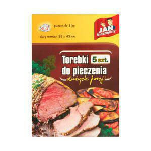 Jan Niezbędny Torebki do pieczenia dużych porcji 5 sztuk