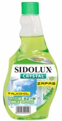 Sidolux Crystal Lemon glass cleaner 500 ml reserve