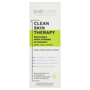 SheCare Clean Skin Therapy Drying Zinc Paste for Washing Off 90g