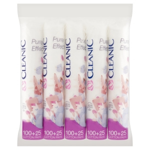 Cleanic Pure Effect Płatki kosmetyczne okrągłe 5 x 125 sztuk