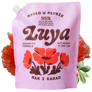 MYDŁO W PŁYNIE MAK I KAKAO REFIL ZAPAS 800 ML LUYA