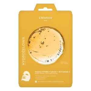 L'biotica PGA Hydro Fusion Hydrogel Face Mask with Vitamin C 1pc