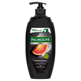 Palmolive MEN Energising, refreshing shower gel for men 3in1, citrus and magnesium 750ml