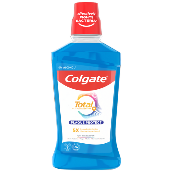 Płyn do płukania jamy ustnej Colgate Total Plaque Protect 500 ml