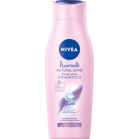 Nivea Hairmilk Shine Szampon dla naturalnego połysku 400ml