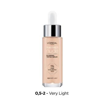 L'Oreal Paris True Match Nude 0.5-2 Very Light skoncentrowane serum w podkładzie 30ml