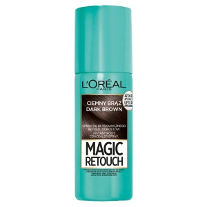 L'Oréal Paris Magic Retouch Spray do retuszu odrostów ciemny brąz 75 ml
