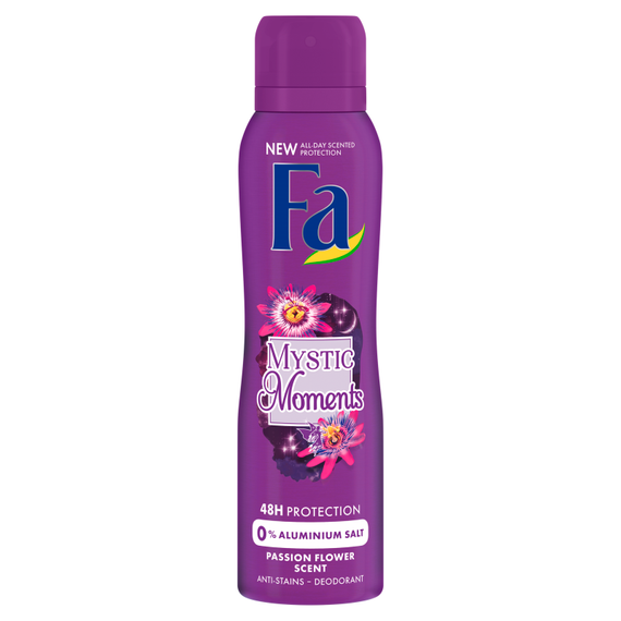 Fa Mystic Moments 48 h Spray-Deodorant mit Passionsblumenduft 150 ml