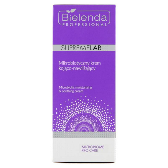 Bielenda Professional SupremeLab Microbiotic beruhigende und feuchtigkeitsspendende Creme 50 ml