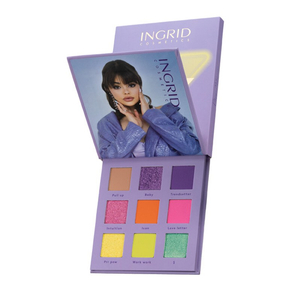  INGRID Cosmetics Paleta cieni do powiek Exposed TeamX 9 kolorów