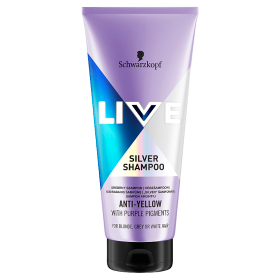  Szampon do włosów neutralizujący żółty odcień  Schwarzkopf Live Silver Shampoo200 ml