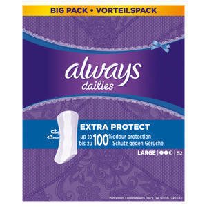 Always Dailies Extra Protect Large Wkładki higieniczne x 52