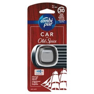 Ambi Pur Car Old Spice Zestaw startowy samochodowego odświeżacza powietrza, 1 sztuka