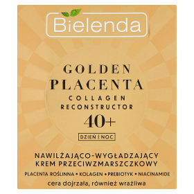 Bielenda Golden Placenta 40+ Nawilżająco-wygładzający krem przeciwzmarszczkowy 50 ml