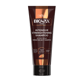 Biovax Amber intensywnie wzmacniający szampon do włosów Bursztyn & Biolin 200 ml