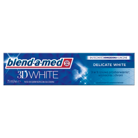 Blend-a-med 3D White Delicate Pasta do zębów 75 ml