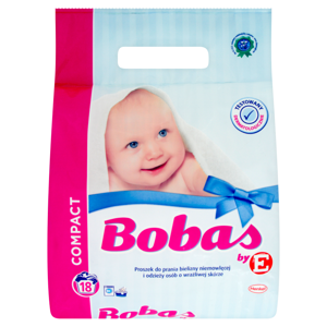 Bobas by E Proszek do prania bielizny niemowlęcej 1,35 kg (18 prań)