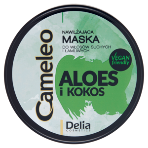 Cameleo Aloes i Kokos Nawilżająca maska do włosów 200 ml