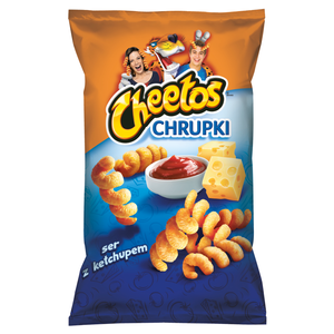 Cheetos Chrupki kukurydziane o smaku serowo-ketchupowym 130 g