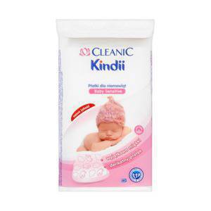 Cleanic Kindii Baby Sensitive Płatki dla niemowląt 60 sztuk