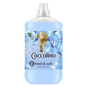 Coccolino Blue Splash Płyn do płukania tkanin koncentrat 1700 ml (68 prań)