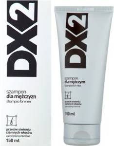 DX2 Szampon dla mężczyzn przeciw siwieniu ciemnych włosów 150 ml