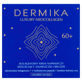 Dermika Luxury Neocollagen Kolagenowy krem naprawczy 60+ na dzień i na noc 50 ml