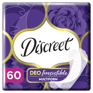 Discreet Multiform Irresistible Oddychające Wkładki Higieniczne x 60