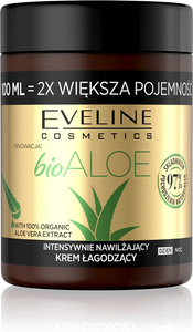 Eveline Bio Aloe krem intensywnie nawilżający łagodzący 100 ml