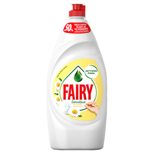 Fairy Sensitive Rumianek z witaminą E Płyn do mycia naczyń 900 ml