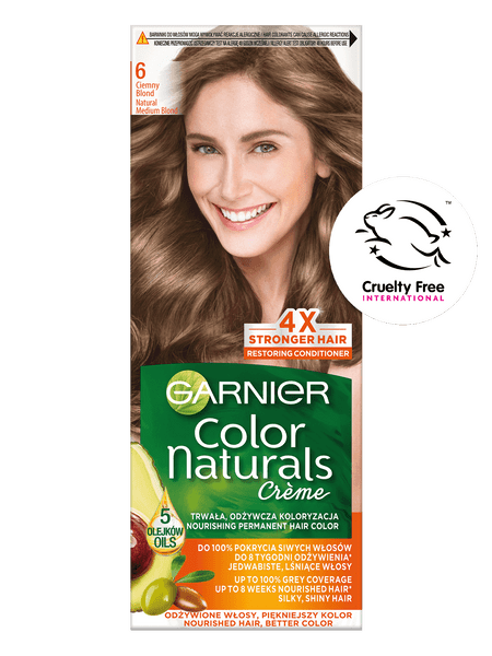 Farba do włosów Garnier Color Naturals Creme 6 Ciemny blond