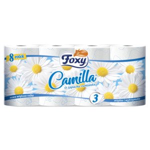 Foxy Camilla Papier toaletowy 8 rolek