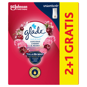 Glade Touch & Fresh Luscious Cherry & Peony Zapas do odświeżacza powietrza 3 x 10 ml