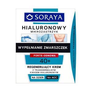 Hialuronowy Mikrozastrzyk FORTE ODNOWA Krem wypełniający zmarszczki mimiczne na dzień i na noc, 40+