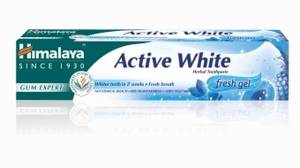 Himalaya Active White Herbal Toothpaste żel wybielający do mycia zębów 75ml