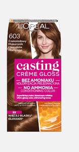 L'Oréal Paris Casting Crème Gloss Farba do włosów 603 Czekoladowy makaronik