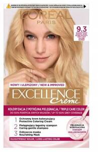 L'Oréal Paris Excellence Cream 9.3 Bardzo jasny złocisty blond farba do włosów