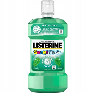 Listerine Smart Rinse Mild Mint Płyn do płukania jamy ustnej 250 ml