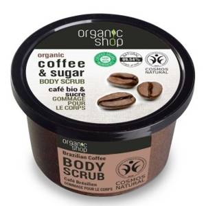 Organic Shop Peeling do ciała Brazylijska kawa 250ml COFFEE&SUGAR/BRAZILIAN COFFEE